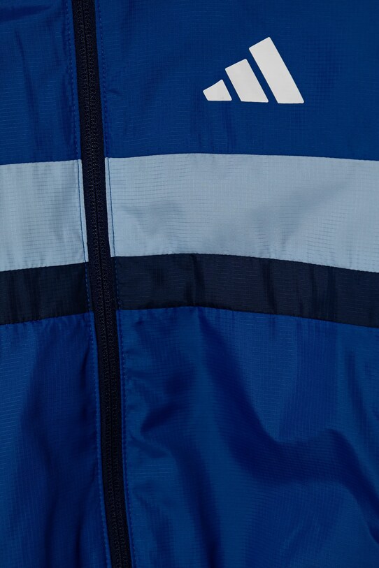 Παιδικό μπουφάν adidas μπλε JD0022