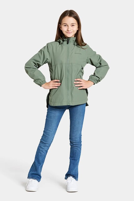 Didriksons kurtka dziecięca MELISS KIDS JKT 505604 zielony