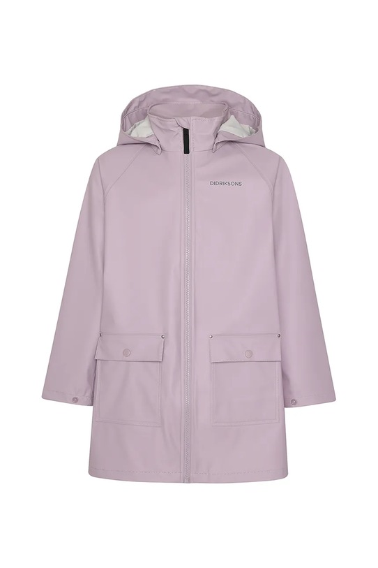 Didriksons kurtka przeciwdeszczowa dziecięca GIGA KIDS JKT 505690 fioletowy SS25