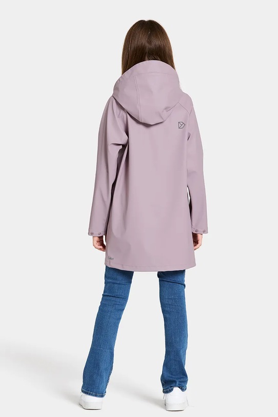 Didriksons kurtka przeciwdeszczowa dziecięca GIGA KIDS JKT fioletowy 505690