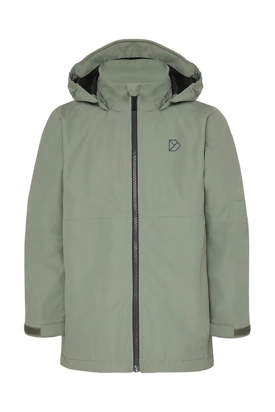 Didriksons geaca copii PIKO KIDS JACKET 505725 verde SS25