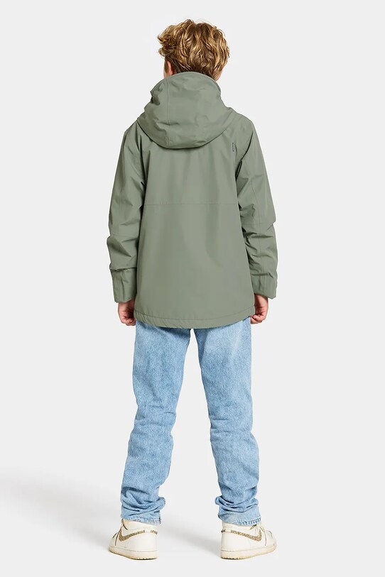 Didriksons geaca copii PIKO KIDS JACKET verde 505725