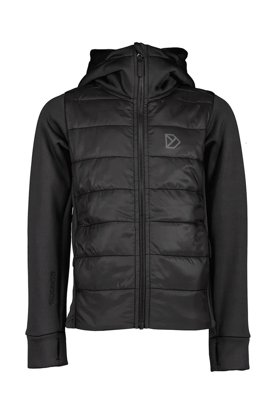 Παιδικό μπουφάν Didriksons KAPRIS KIDS FZ 505783 μαύρο SS25