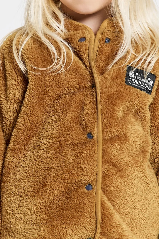 Didriksons kurtka dziecięca MYLLA KIDS FULL B 505793 brązowy