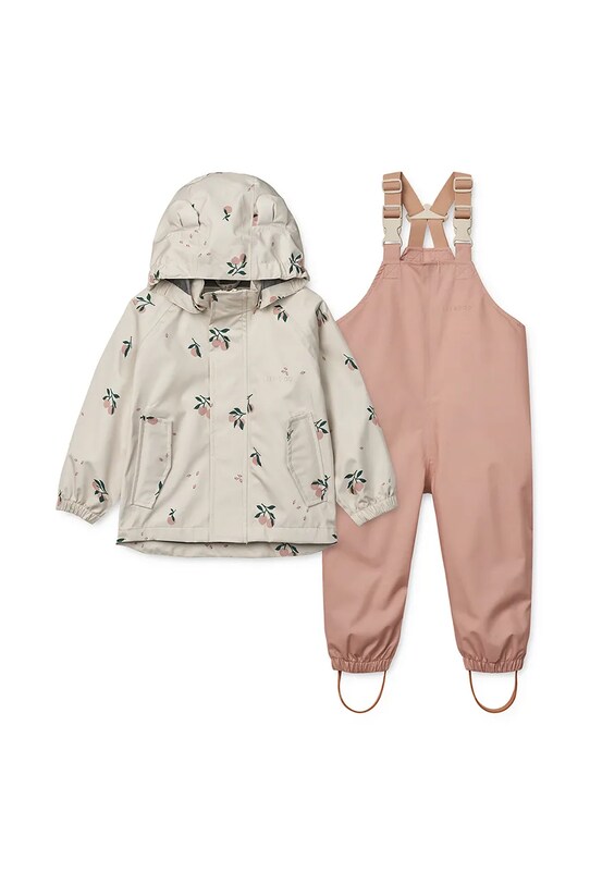 Детский комплект Liewood Manu Rainwear Set LW19910 оранжевый SS25