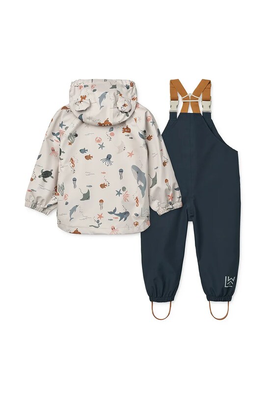 Παιδικό σετ Liewood Manu Rainwear Set LW19910 σκούρο μπλε SS25