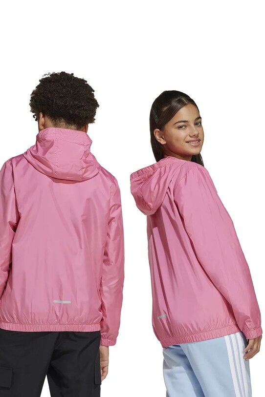 adidas kurtka dziecięca JD0025 różowy