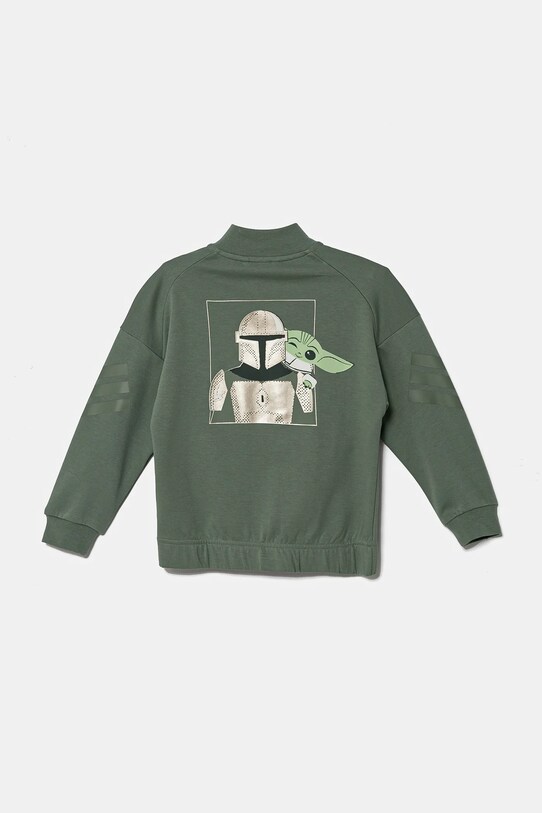 Хлопчик Дитяча кофта adidas JF3653 зелений
