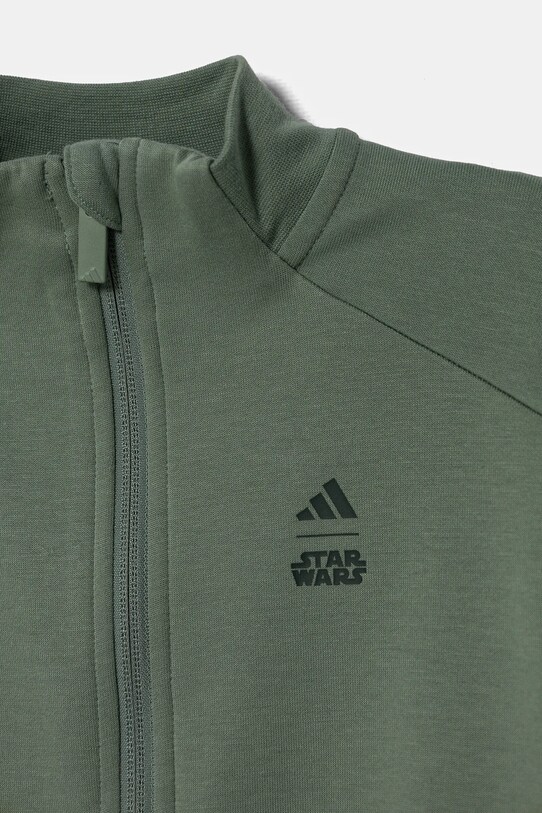 Дитяча кофта adidas зелений JF3653