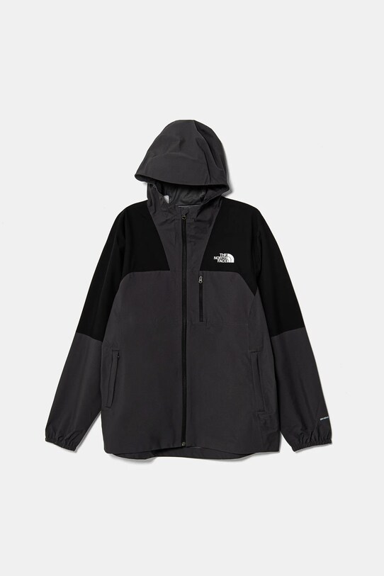 The North Face kurtka dziecięca TEEN HIKE PACKABLE SHELL pozostałe szary NF0A8AY4KT01