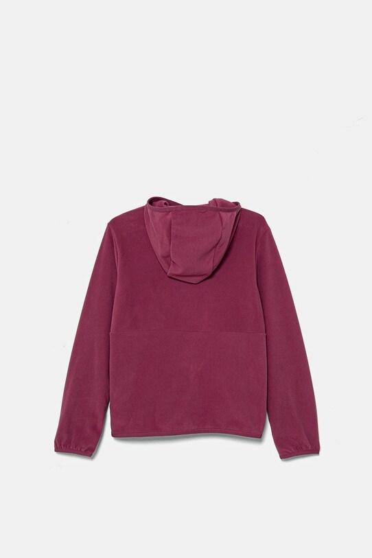 The North Face hanorac polar pentru copii TEEN GLACIER F/Z HOODED JACKET NF0A8AZK6EO1 violet SS25