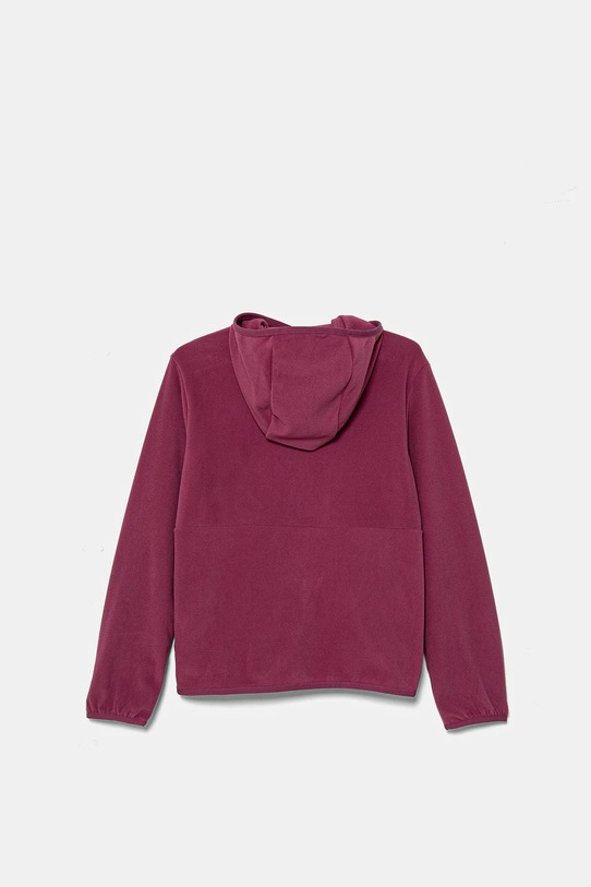 Dječja majica od flisa The North Face TEEN GLACIER F/Z HOODED JACKET NF0A8AZK6EO1 ljubičasta SS25