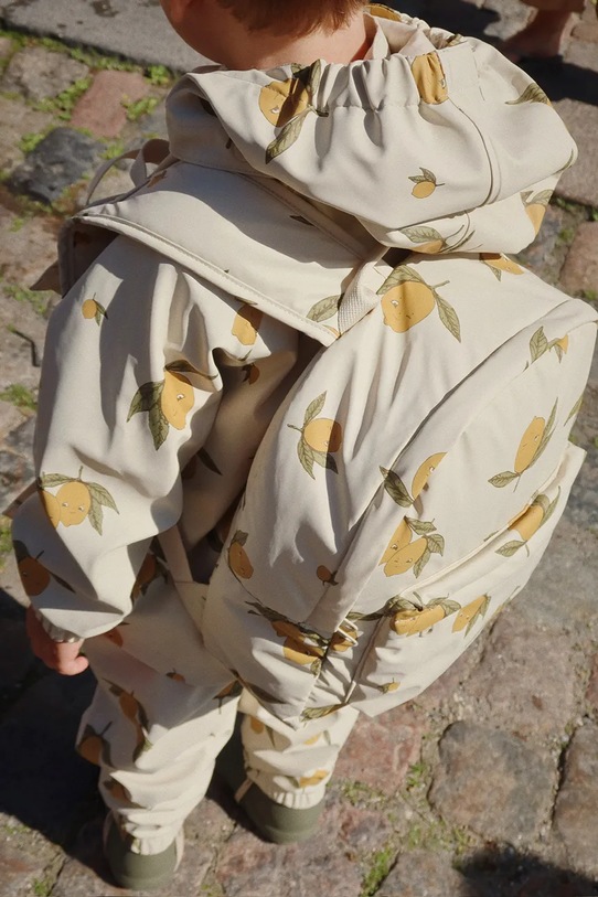 Konges Sløjd salopetă si jachetă pentru copii RAINY PALME SET KS102311