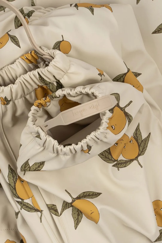 Konges Sløjd salopetă si jachetă pentru copii RAINY PALME SET KS102311