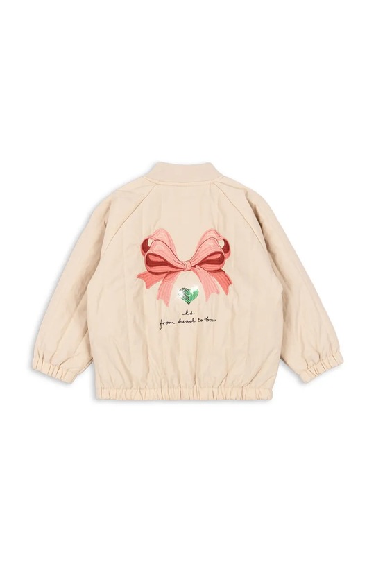 Детская куртка-бомбер Konges Sløjd JUNO BOMBER JACKET KS102313 бежевый SS25