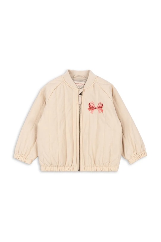 Мальчик Детская куртка-бомбер Konges Sløjd JUNO BOMBER JACKET KS102313 бежевый