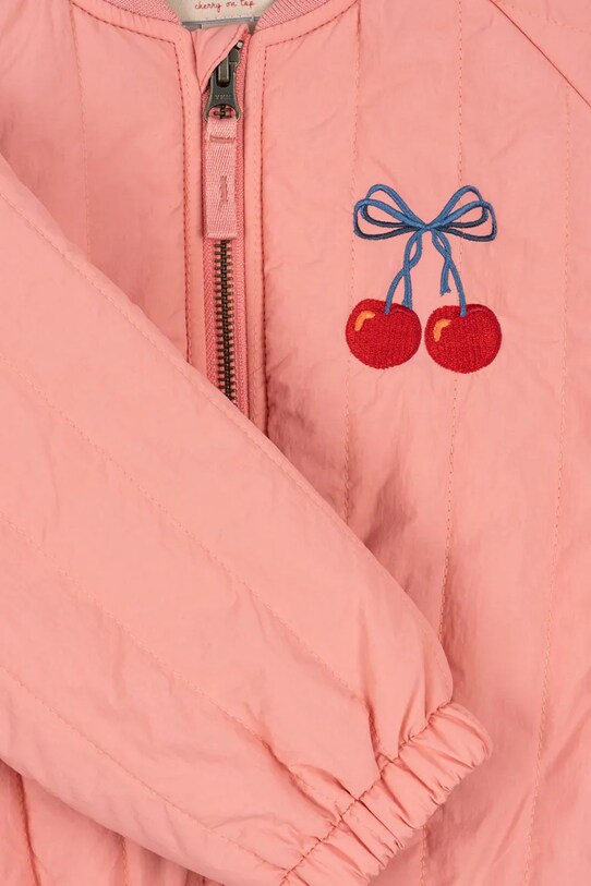 Konges Sløjd giacca bomber bambini JUNO BOMBER JACKET KS102313 rosa