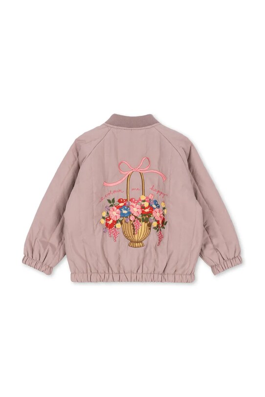 Detská bunda bomber Konges Sløjd JUNO BOMBER JACKET KS102313 ružová SS25