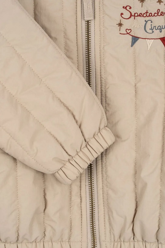 Konges Sløjd geacă bomber pentru copii JUNO BOMBER JACKET bej KS102313