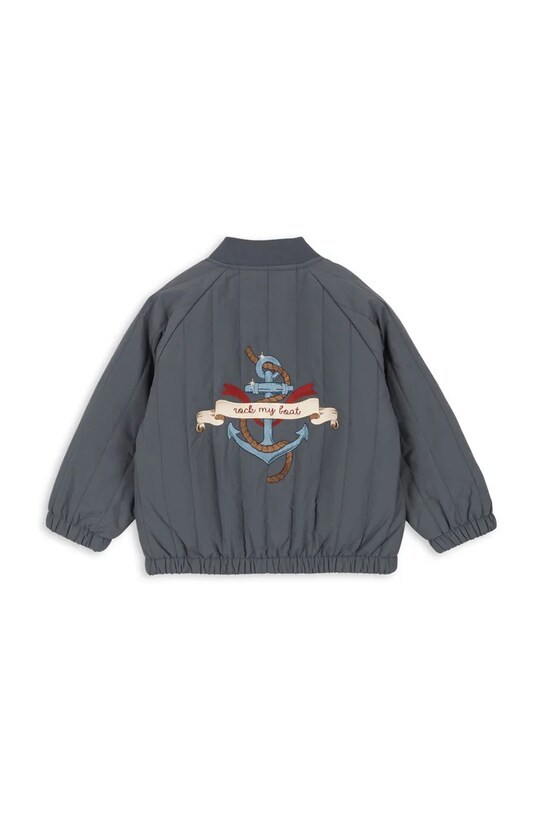 Detská bunda bomber Konges Sløjd JUNO BOMBER JACKET KS102313 sivá SS25