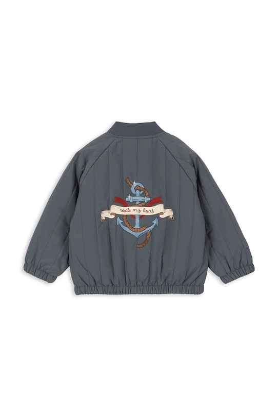 Παιδικό μπουφάν bomber Konges Sløjd JUNO BOMBER JACKET KS102313 γκρί SS25