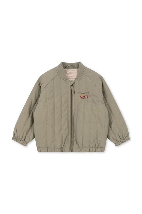 CHLAPEC Dětská bomber bunda Konges Sløjd JUNO BOMBER JACKET KS102313 zelená