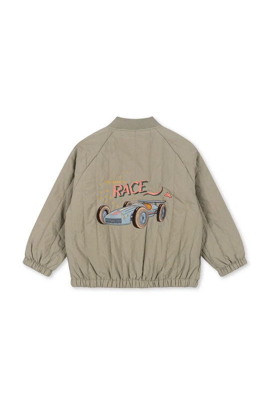 Dětská bomber bunda Konges Sløjd JUNO BOMBER JACKET KS102313 zelená SS25