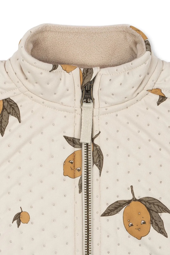 Konges Sløjd kurtka dziecięca THERMO JACKET GRS beżowy KS102316
