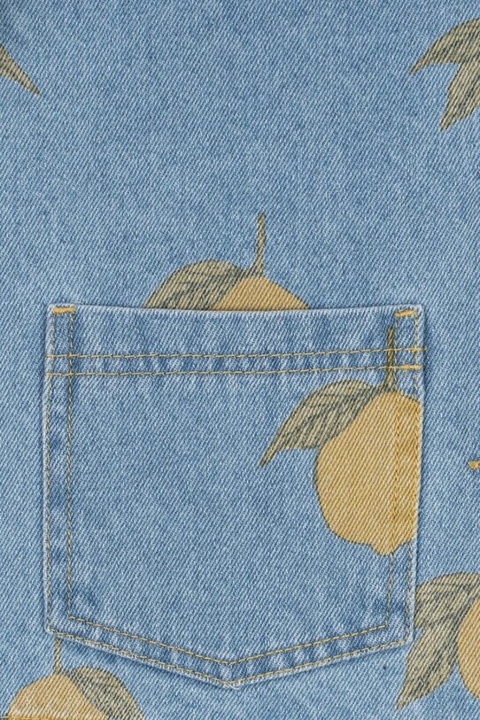 Дитяча джинсова куртка Konges Sløjd MAGOT JACKET GOTS KS102441 блакитний