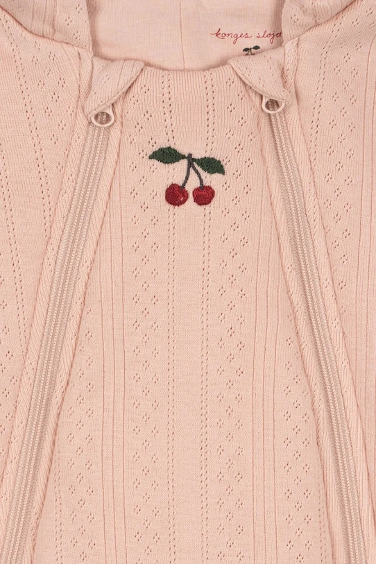 Kojenecký overal Konges Sløjd MINNA PADDED ONESIE KS102753 růžová SS25