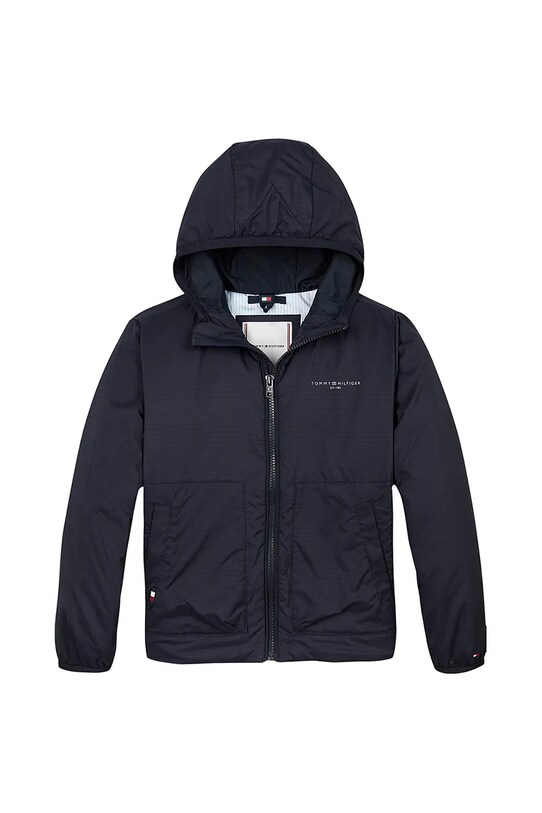Tommy Hilfiger geacă copii KS0KS00628.PPYA bleumarin SS25
