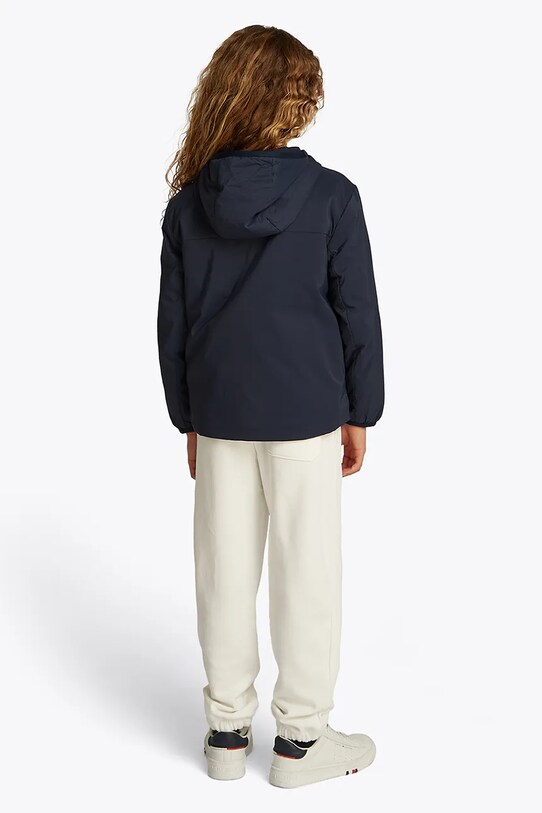 Tommy Hilfiger geacă copii KS0KS00628.PPYA bleumarin