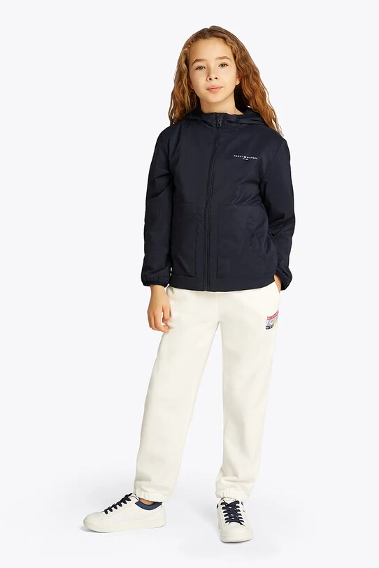 Tommy Hilfiger geacă copii bleumarin KS0KS00628.PPYA
