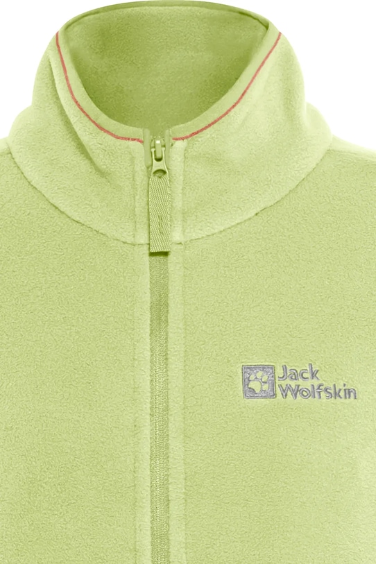 Jack Wolfskin bluza dziecięca TAUNUS JACKET K 1609482.164.176 zielony