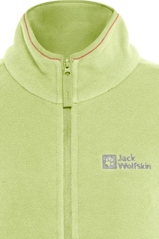 Jack Wolfskin bluza dziecięca TAUNUS JACKET K 1609482.92.152 zielony