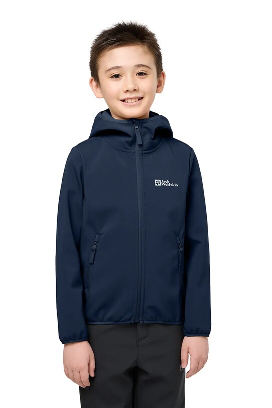 Jack Wolfskin geaca copii FOURWINDS JACKET KIDS cu captuseala bleumarin A61854.164.176