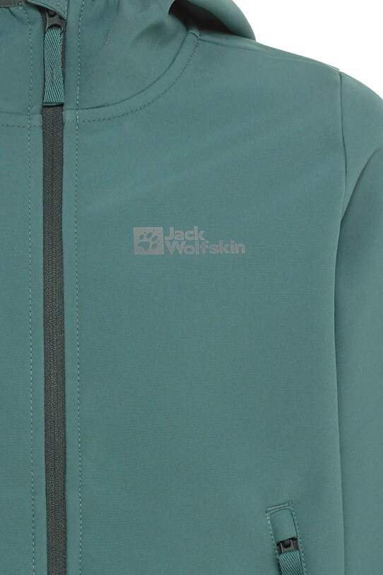 Мальчик Детская куртка Jack Wolfskin FOURWINDS JACKET KIDS A61854.92.152 зелёный