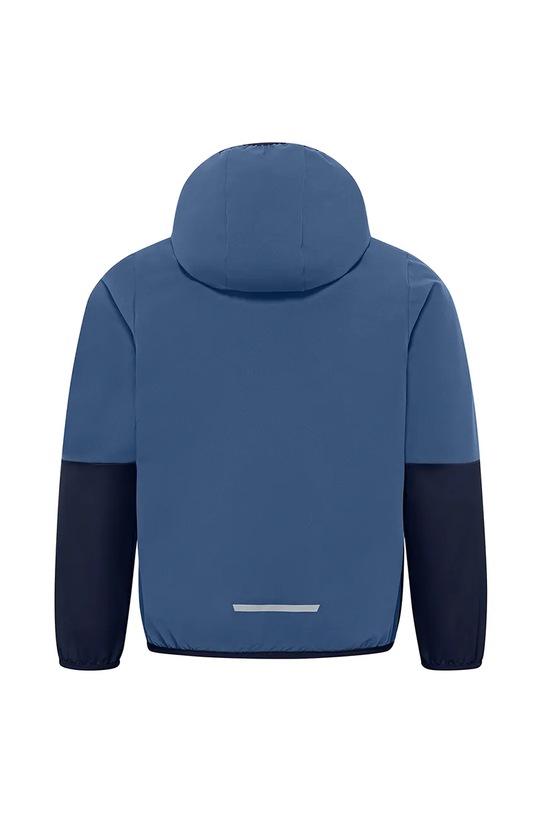 Хлопчик Дитяча куртка Jack Wolfskin TURBULENCE HOODED JKT K A63683.164.176 темно-синій