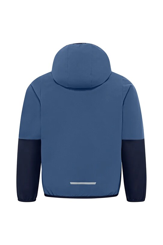 Мальчик Детская куртка Jack Wolfskin TURBULENCE HOODED JKT K A63683.92.152 тёмно-синий