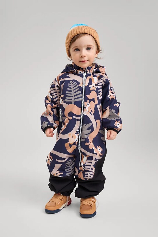 Dječji kombinezon Reima Mjosa Planet friendly mornarsko plava 5100006A.PPYA