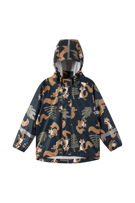 Chłopiec Reima kurtka przeciwdeszczowa dziecięca Vesi 5100025A.PPYA granatowy
