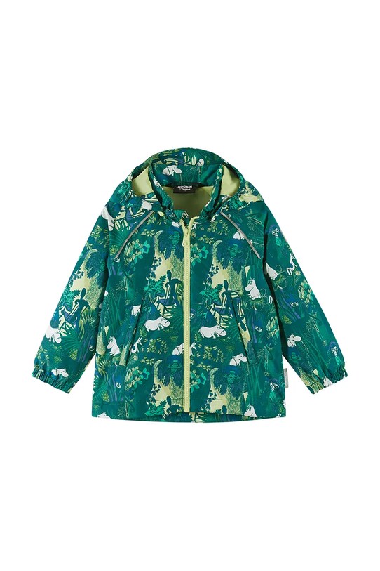 Детская куртка Reima Moomin Hete 5100168E.PPYA зелёный SS25