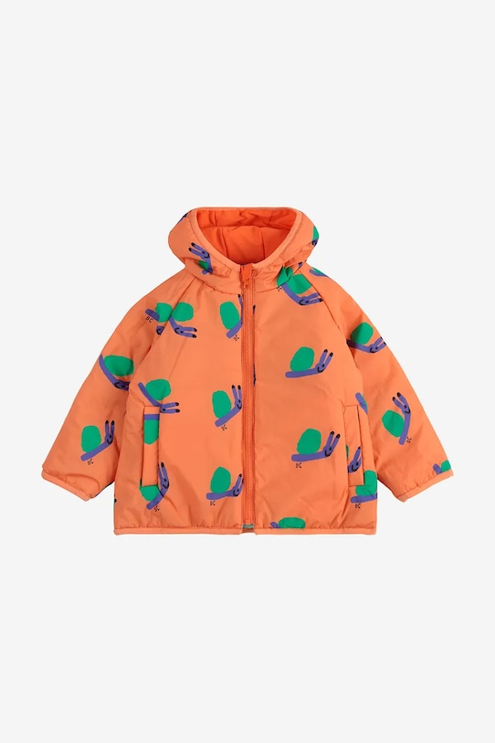 Bobo Choses giacca a doppia faccia per neonati 125AB094 arancione SS25