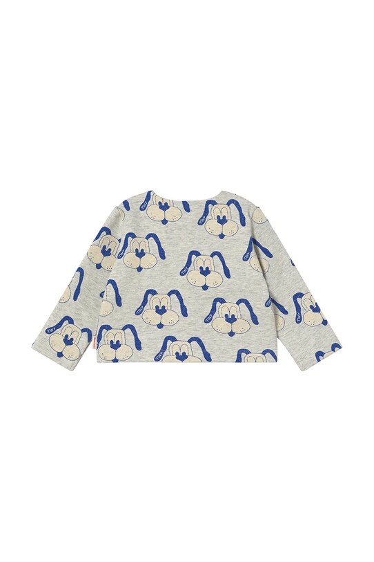 Μπουφάν μωρού Tinycottons DOGS BABY JACKET SS25.467 γκρί SS25