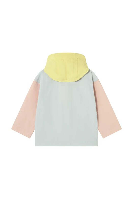 Deklice Otroška jakna Tinycottons COLOR BLOCK JACKET SS25.250 modra