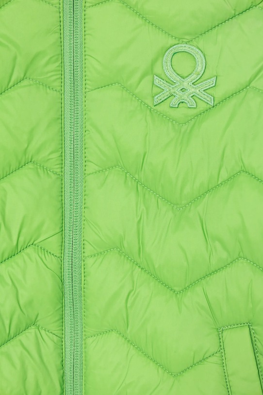 Băieți United Colors of Benetton geaca copii 2TWDGN02V.P.Season.PPYA verde