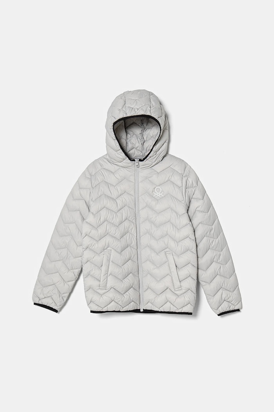 Dječja jakna United Colors of Benetton Planet friendly siva 2TWDCN04V.G.Season.PPYA