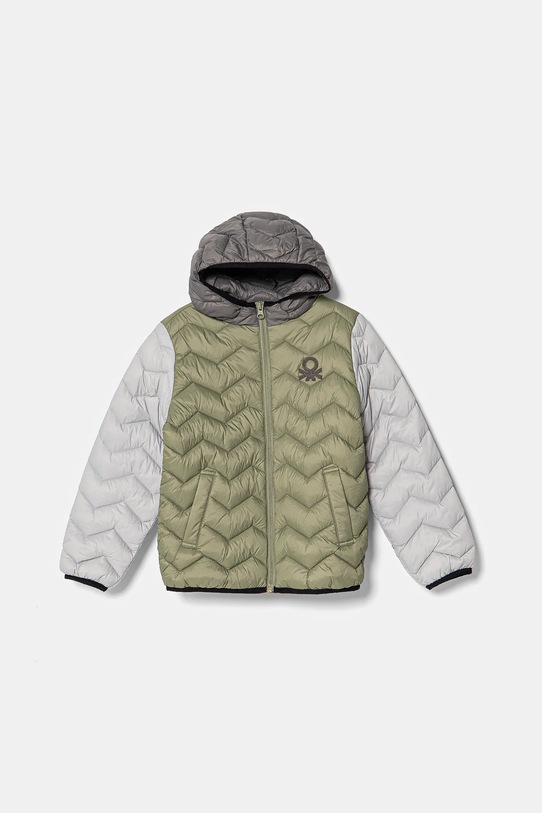 Dječja jakna United Colors of Benetton Planet friendly zelena 2TWDCN04V.G.Season.PPYA