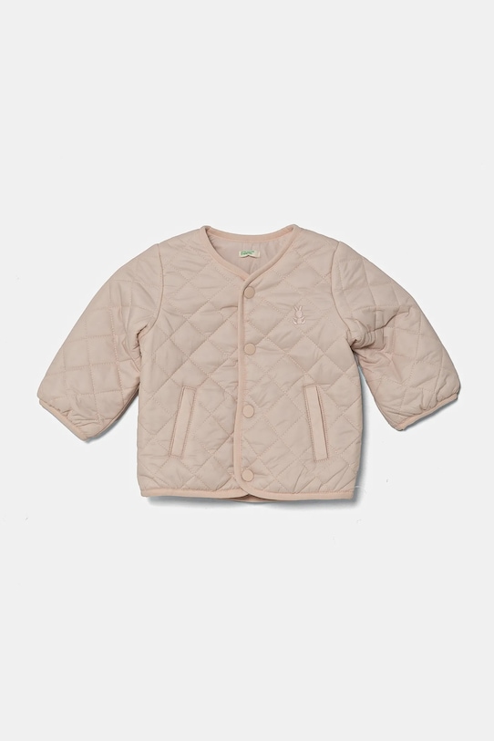 Куртка для немовлят United Colors of Benetton з підкладкою рожевий 2MJAAN00V.W.Seasonal