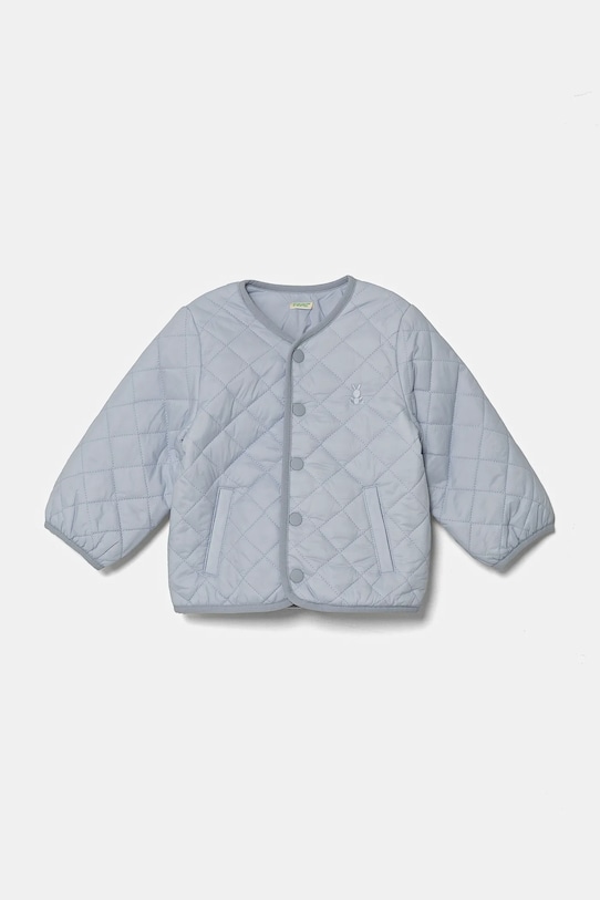 United Colors of Benetton geaca bebe cu captuseala albastru 2MJAAN00V.W.Seasonal